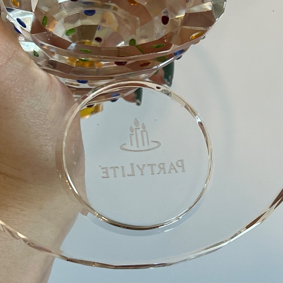 PartyLite Crystal Christmas Tree Tea Light Holder Holiday Decor - Picture 12 of 13